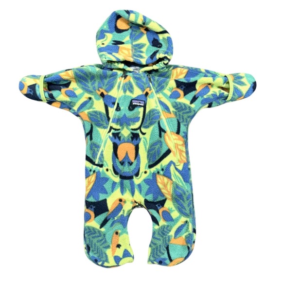Patagonia Other - Vintage 90's Patagonia Synchilla Fleece Baby Jumpsuit 0 Months